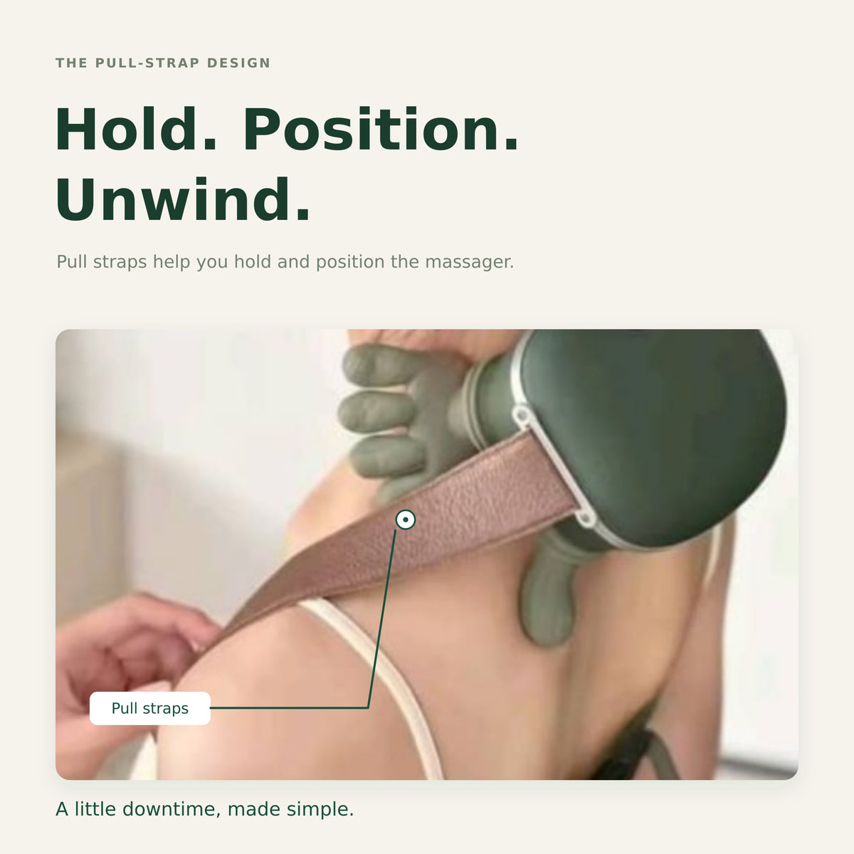 Cordless Neck & Shoulder Massager in Pakistan | Hand-Shaped